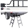 POKIAUTO Universal Foldable and 360° Rotatable Tailgate Ladder for Pickup