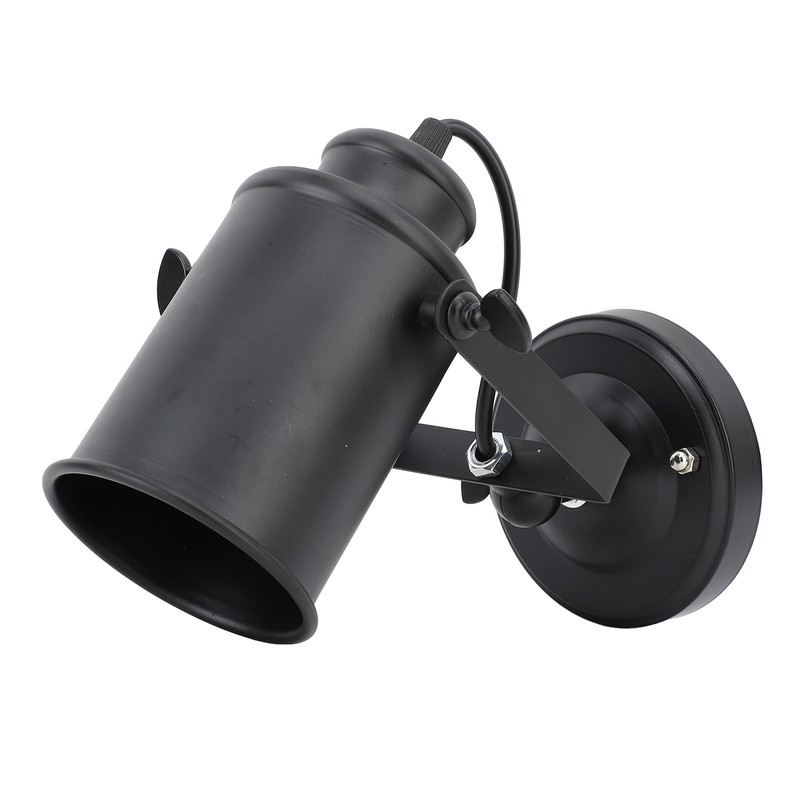 Wall Sconce Plug in Lamp Indoor Bedroom Bedside American Retro