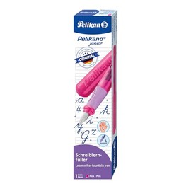 Pelikan Pelikano Junior 824866 Fountain Pen for Left-Handed Users, Pink, Nib L