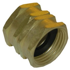 LASCO 15-1707 3/4-Inch Male Garden Hose Thread by 3/4-Inch Male Pipe Thread by 1/2-Inch Female Pipe Thread Brass Adapter