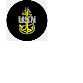 Fashion Jewelry USN NAVY ANCHOR MILITARY Pendant 925 Sterling Silver 20" Necklace Gold Award Art