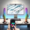 LLdshun RGB Light Bar for Desk 2 Pack, USB Powered