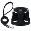 BOOMIBOO Dog Harness with Leash Set, No Pull Adjustable Reflective