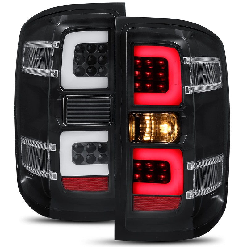 HECASA LED Tail Lights Compatible with 2014-2018 Silverado 1500 2500HD