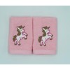 Pack of 2 Unicorn Face Cloth
