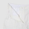 JAJU [JAJU] Soft Linen Blend Half Pants_White