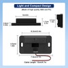 TSV 3 Port 12V USB Outlet Panel Wall Mount, 36W