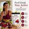 Beon Beet Chews, Beon Beetroot Chews Gummies with Grape Seed