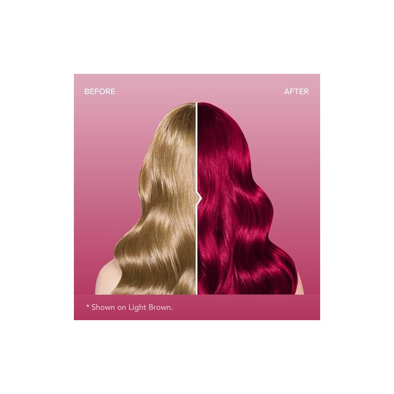 Splat Tinte para Cabello Semipermanente, Midnight Ruby, 35 g