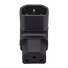 JORINDO IEC320 C14 Male to C13 Female AC Power Converter，90
