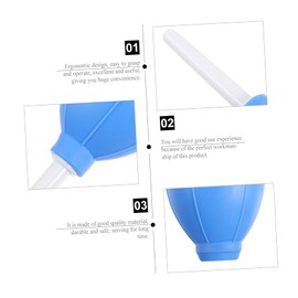 Operitacx 5 Stück Reinigungswerkzeuge Kleines Luftgebläse Kamera -objektivluftgebläse Kameraobjektivgebläse Linsengebläse Kameragebläse Elektronischer Staubwedel Kieselgel