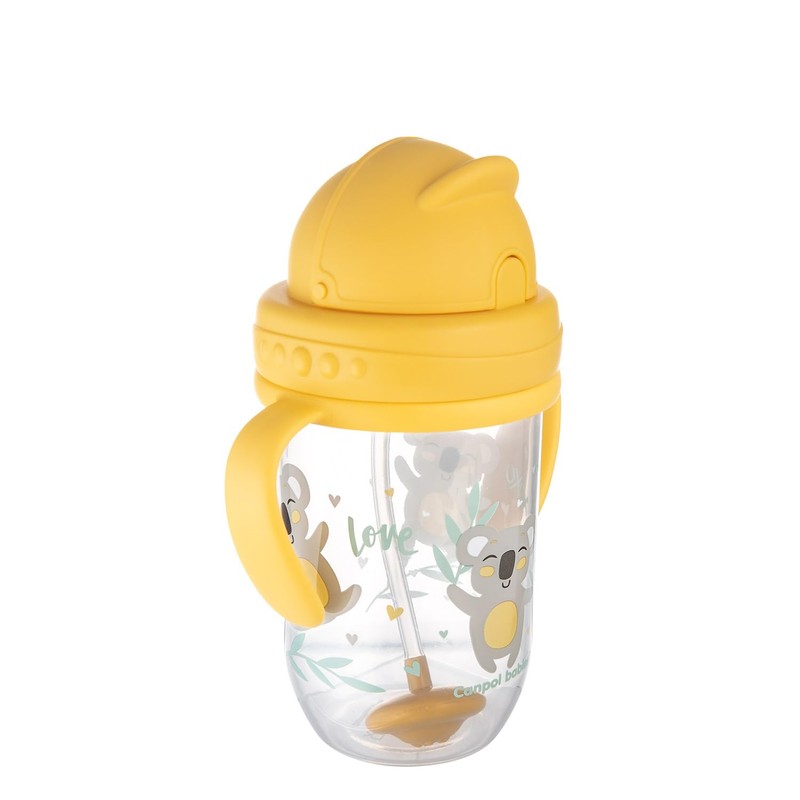 Canpol babies 56/606 270ml 6+m Leakproof Cup with Weighted Straw