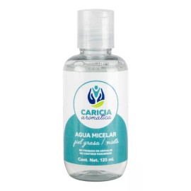Caricia Aromatica Agua Micelar Natural Para Piel Grasa Y Mixta Sin Parabenos