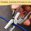 UEAVOID Car Keychain, Portable Mini Outdoor Hand Tool Multitool Pliers