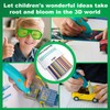 25 Colors 250PCS 3D Pen Filament Refill for 3doodler Start
