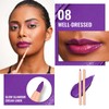 OULAC Matte Purple Lip Liner, Waterproof Lipliner Pencil Lasts 24H