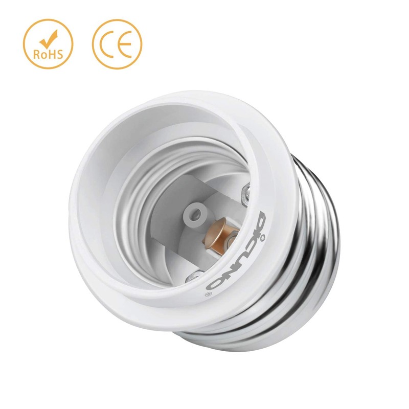 DiCUNO E39 to E26 Adapter, Mogul E39 to Standard E26