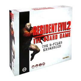 Resident Evil 2 Board Game Base Game, B-Files and 4th Survivor Expansions Bundle (3 Items)
