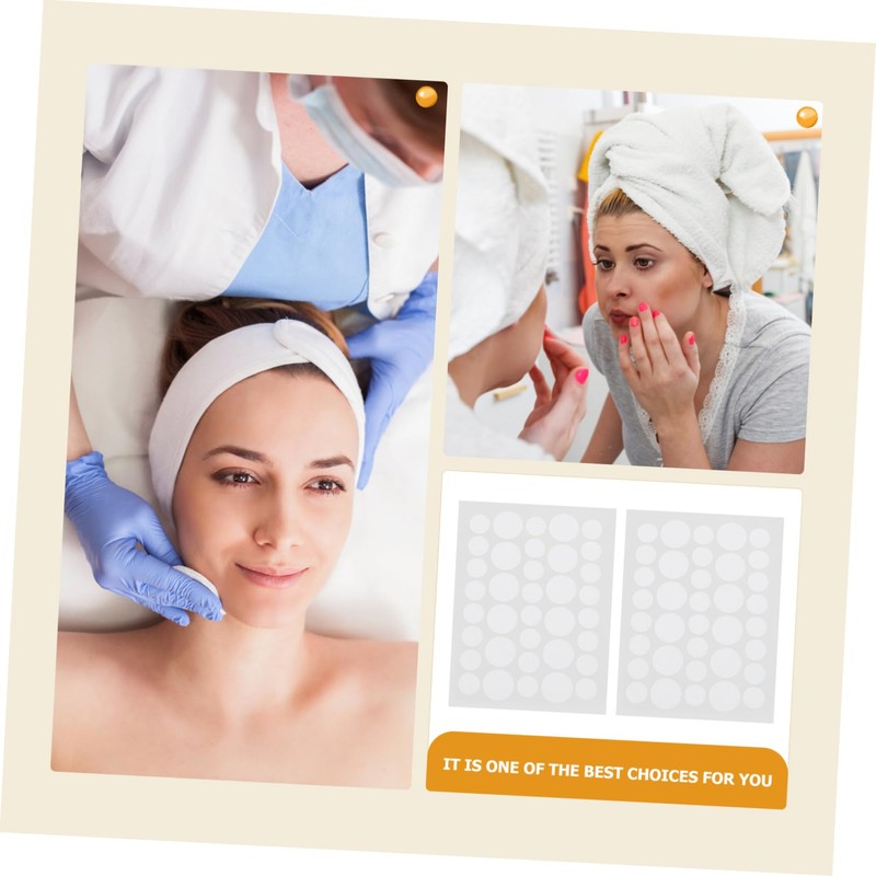 FRCOLOR 2sets Hydrocolloid Patches for Acne Round Stickers Invisible Quick