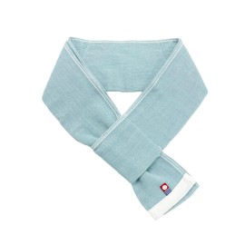 Milieu W6713-10 Imabari Towel (New Pattern Added) Neck Cooler, Pack of 2, saxon blue