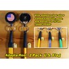 TWO-PACK HEAVY DUTY Retractable Pencil and pen Reel with ADAPTOR
