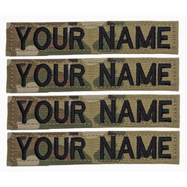 Custom Army Multicam Scorpion OCP Tape with Uniform Hook Fastener 4pc Set