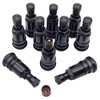 NAAA Metal Valves Black I Steel Valves I Universal Rim