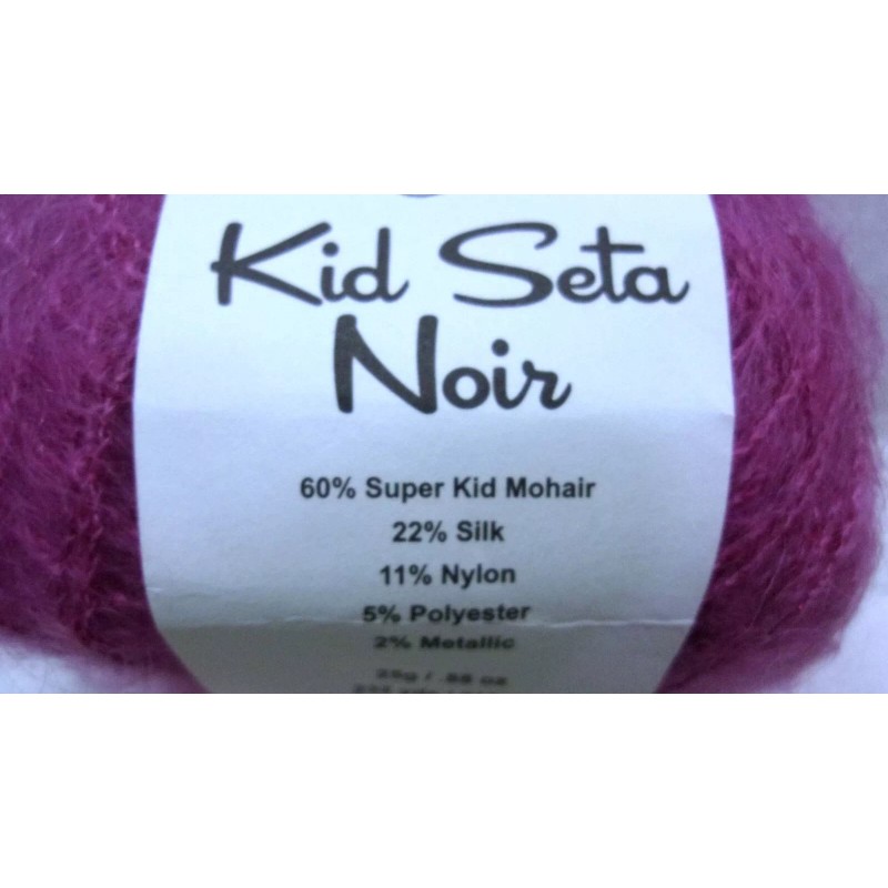Cascade Yarns-Kid Seta Noir Super Kid Mohair/Silk Blend, 25g, Orchid,
