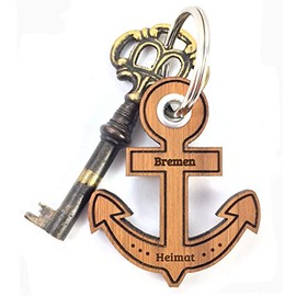 Mr & Mrs Keyring City Of Bremen Home Key Anchor Anchor Home – Home, Panda, Gift, Fan, Memorabilia, Souvenir, Memorabilia, Fan Club, City,