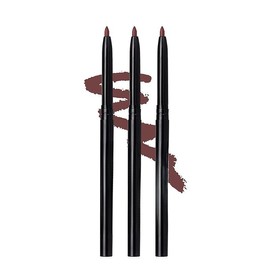 Auto Lip Liner Pencil (Black 3 Pack), Long Lasting & Non-Fading, Smooth Application, Non-Feathering with Rich Pigmented Color, No Sharpener Needed, Ideal for Full Lips Look:_Cocoa (3 Pack)