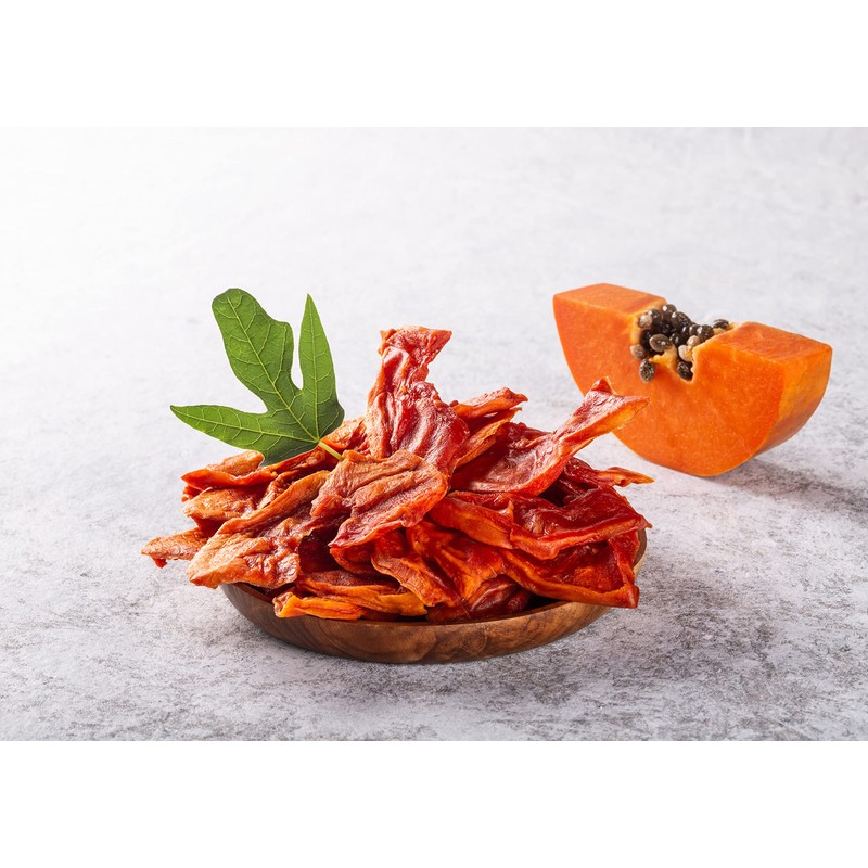 Food to Live Organic Dried Papaya Spears, 4 Pounds Kosher,