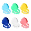Healifty Retainer Case 6PCS Mouth Guard Case with Vent Holes