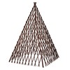 Expandable Teepee Wicker Plant Trellis,Obelisk Trellis for Climbing Plants Outdoor,