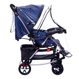 Pushchair Rain Cover Universal Stroller Buggy Rain Cover Baby Travel Weather Shield Buggy Raincoat Waterproof Windproof Windproof Stroller Protector Baby Carriage Carrycots Raincover for Outdoor
