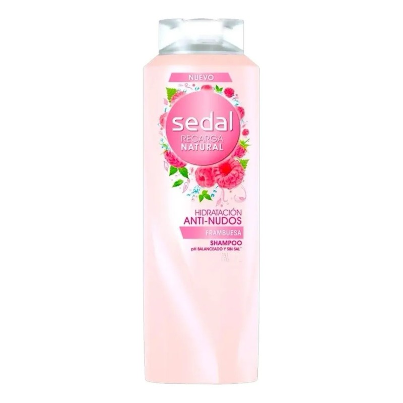 Sedal Recarga Natural Hidratación Anti-Nudos 620mL shampoo para cabello maltratado