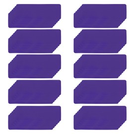 PATIKIL Magnetic Name Tag 3.15x1.18Inch, 60 Pcs Dry Erase Magnet Labels Waterproof Reusable Strips for Classroom Office Refrigerator Home whiteboard, Purple