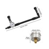 Fuel Line with Pressure Gauge Dual Feed Smooth Fuel Flow