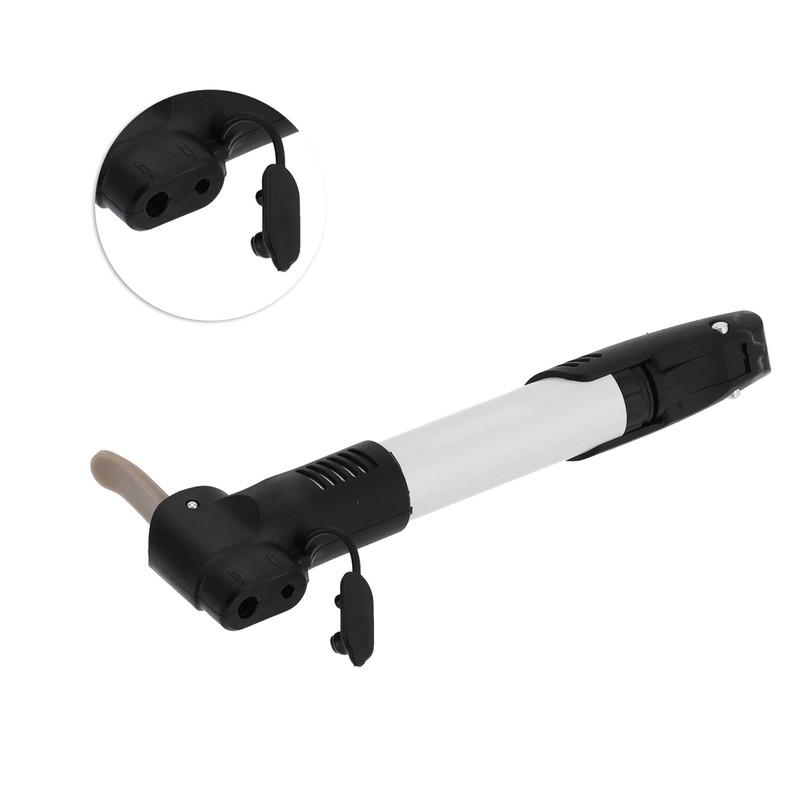 Bicycle Tire Pump Mini Double Air Outlet Handhold for AV