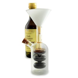 Set of 12 General Purpose Plastic Funnels, Assorted Sizes Nested Funnel Set