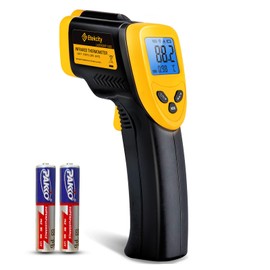 Etekcity Infrared Thermometer -50 to +610 °C, Digital IR Pyrometer Non-Contact Temperature Meter, LCD Lighting (Not for People) for Cooking/Pizza Oven/Freezer/Industry