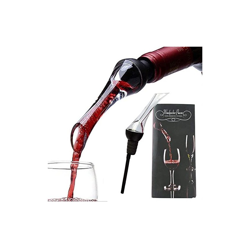 Wine Aerator Pourer,Aerating Pourer and Decanter Spout,Red Wine Aerators for