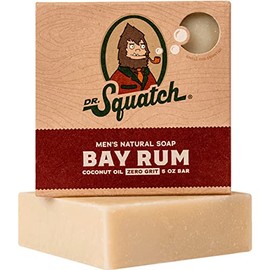 Bay Rum Soap by Dr. Squatch â€" Men's Naturally Fresh Scented Natural Bar Soap â€" A Refreshing Twist on a Classic Smell â€" Organic Handmade in USA