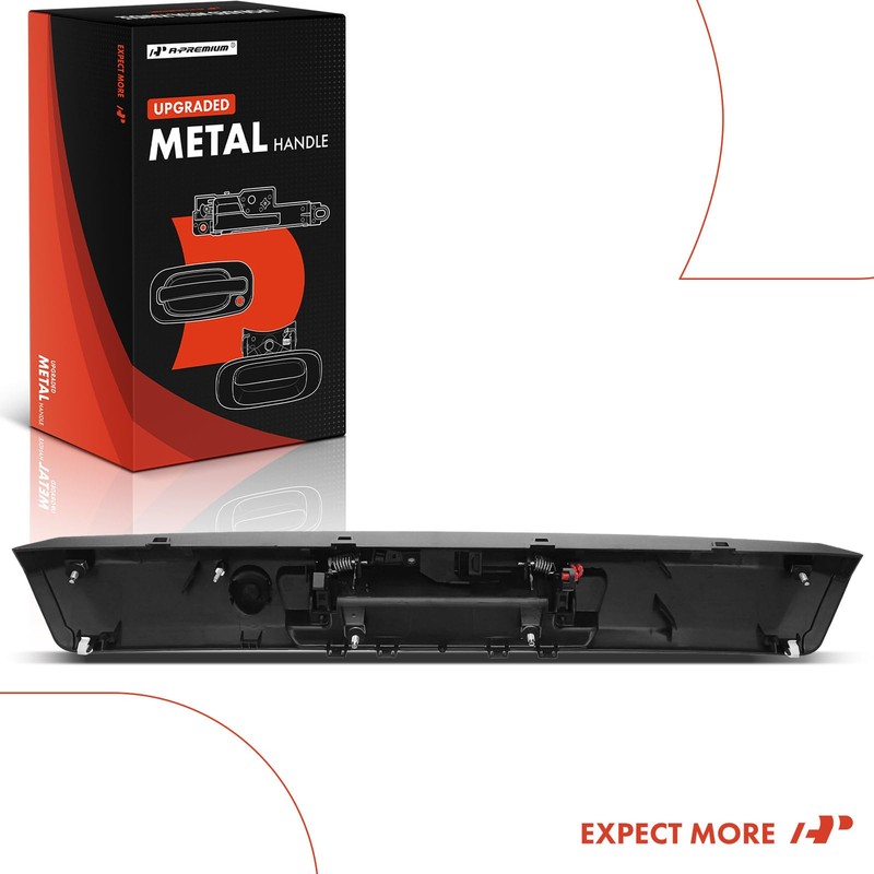 A-Premium Upgraded Metal Tailgate Handle Liftgate Latch Handle with Keyhole