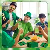 Eersida 100 Pcs St Patricks Day Napkins Disposable Green Cocktail