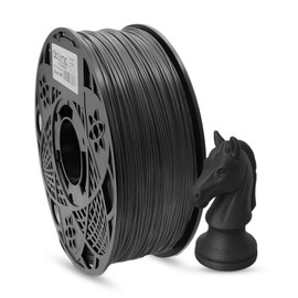 Atomic Filament Gun Metal Gray ABS AMS Compatible – 1.75mm, 1KG Spool, ±0.02mm Diameter Variation – Fits Most FDM 3D Printers