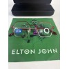 Elton John Eyewear CHANTEUSE Metal and Red Frames Case &