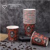Tsyware 100 Pack 10oz Quality Disposable Paper Hot Coffee Cups,