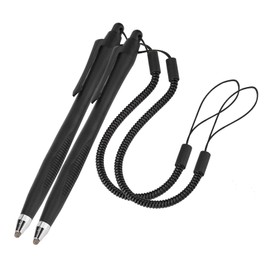 2 Pcs Resistive Touch Screen Pen, Stylus Pen with Spring Rope, Scratch Proof Pens with Stylus Tip, Touch Pens for Touchs Screens, Drawing, Sketching and Note-Taking(SIZE:4mm)