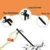 Aoipend Heavy Duty Tree Stakes Kit, Tree Supports for Leaning