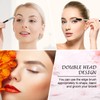 Yoizyfree 6 pcs Duo Eyebrow Brush,Eyelash Brush Mascara Wands Spoolie